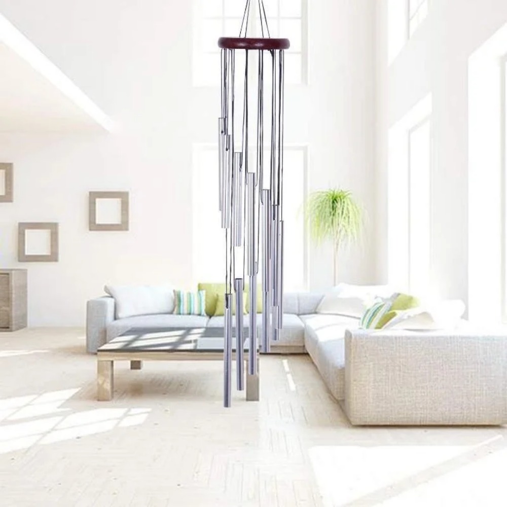 Wind Chime Tubular - Carillon éolien en aluminium à 12