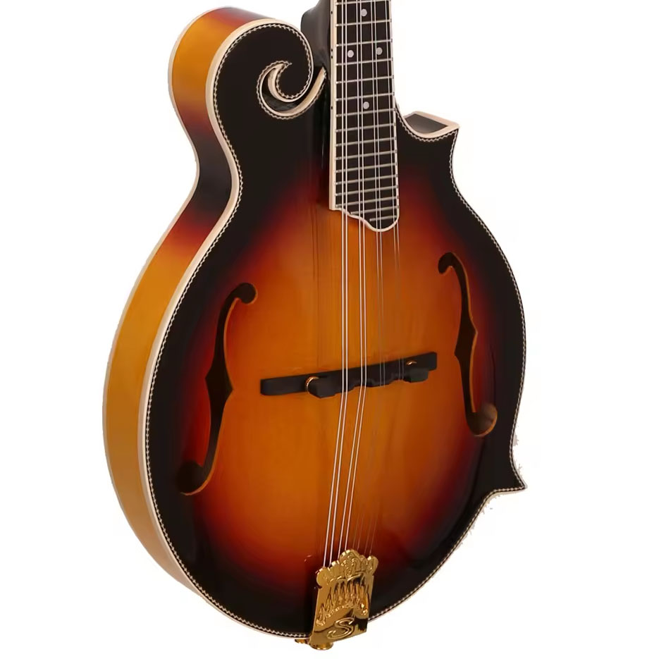 Mandolin A Style - Mandoline 8 cordes, finition brillante SUNBURST,