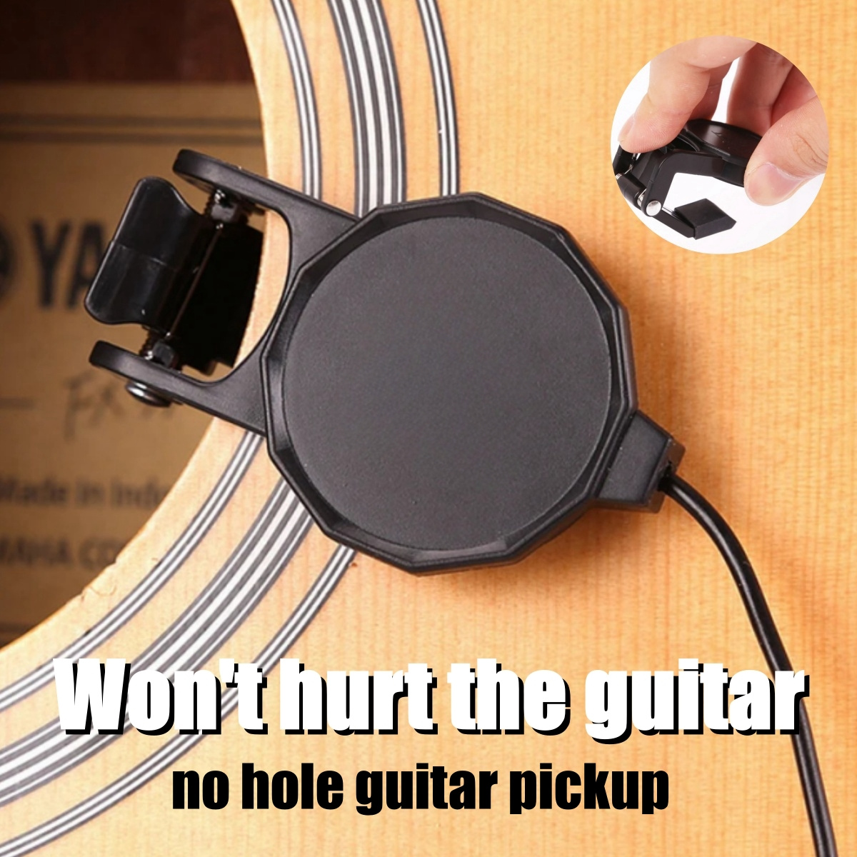 Musical Instrument Sounds - Prise Audio à clipser pour guitare