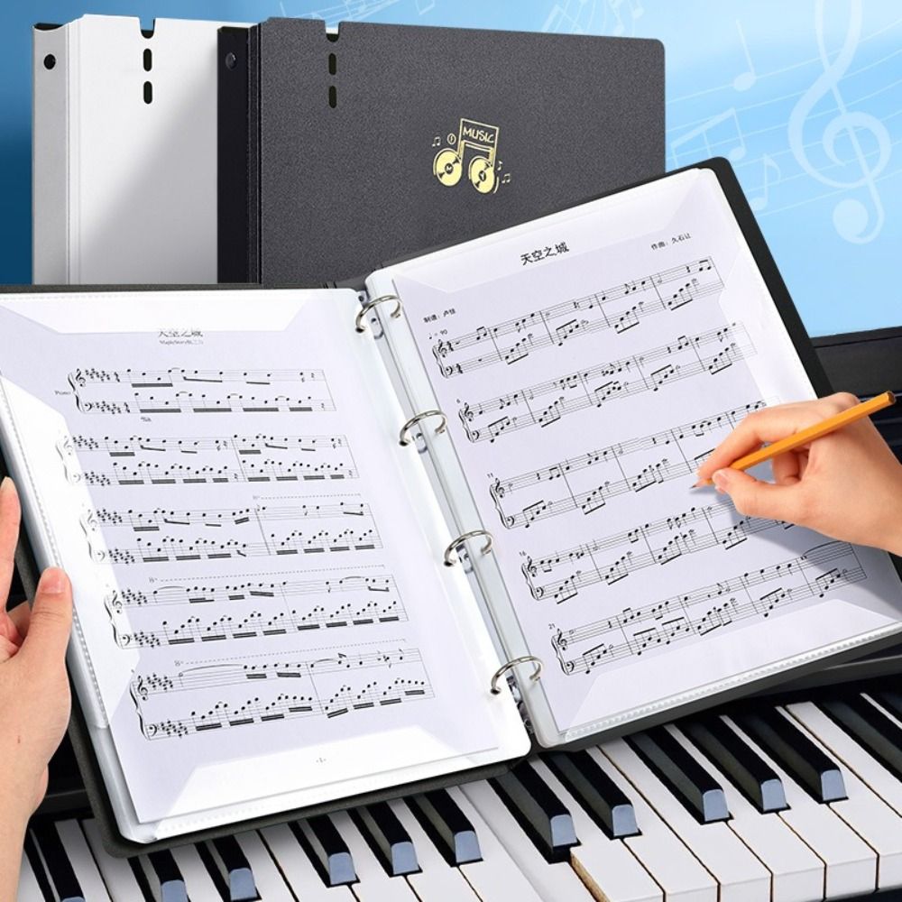 Musical Instruments List - Dossier de partition de musique en
