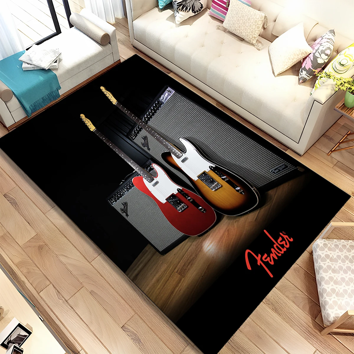 Musical Instruments Online - Tapis de sol 3D antidérapant pour