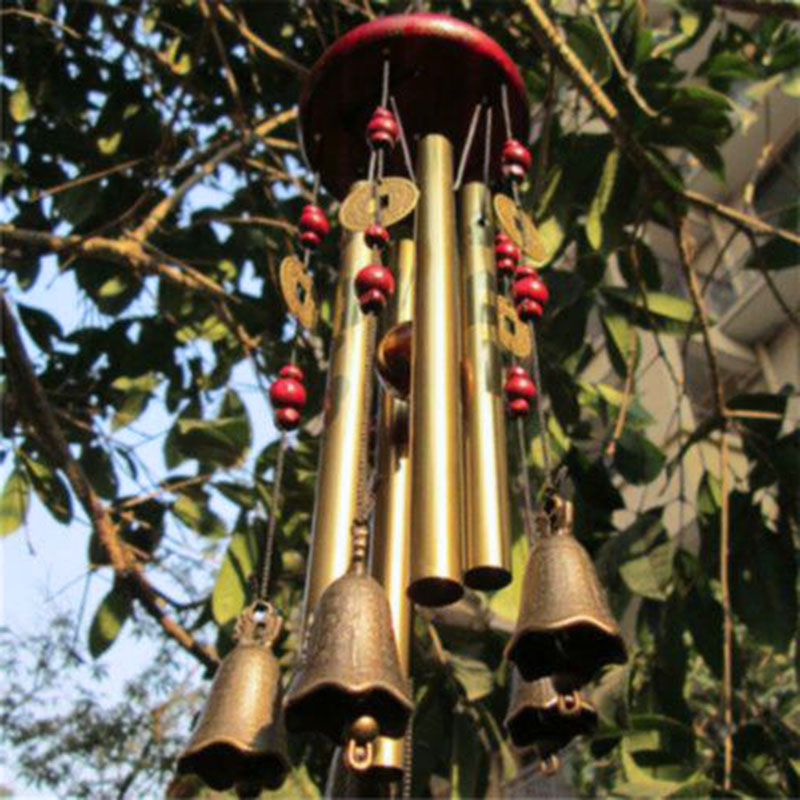 Wind Chime Tubular - Grand carillon éolien Tubes cloches bois