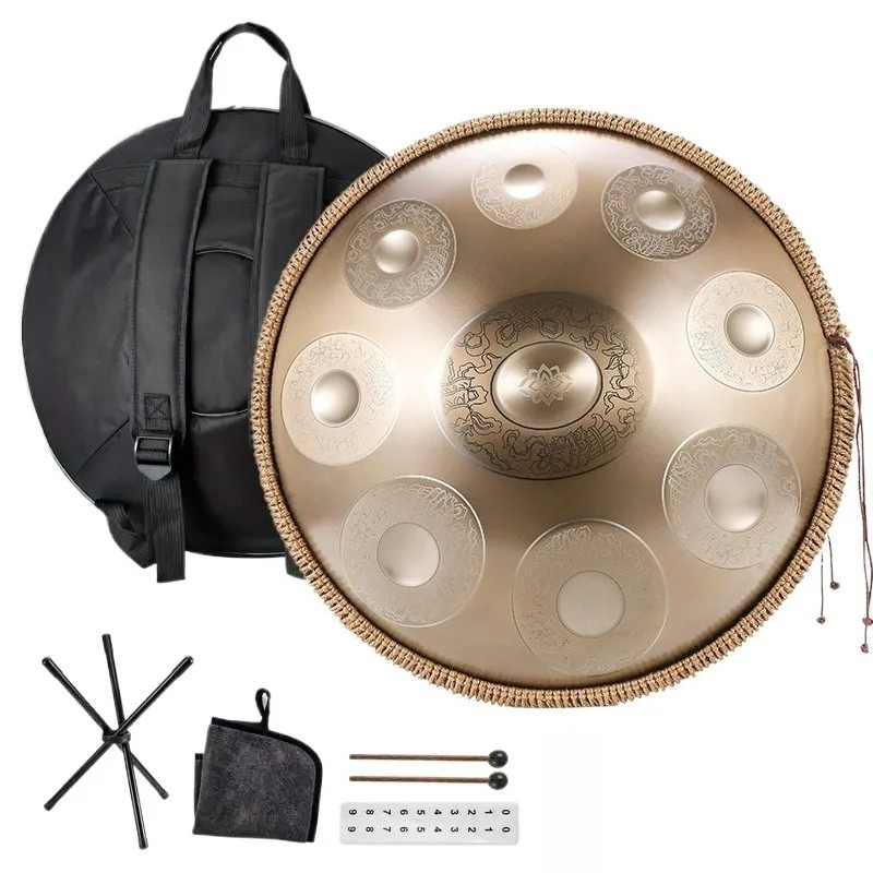 Musical Instrument Sounds - 18 pouces en acier inoxydable HandPan