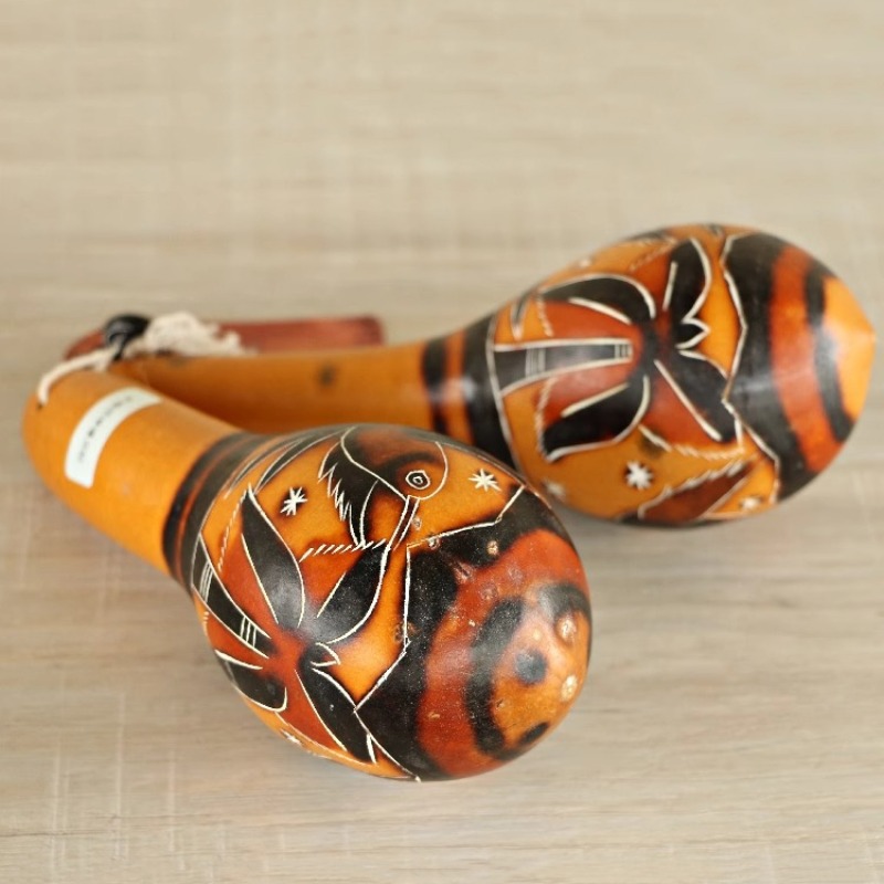 Musical Instrument Africa - Afrique Maraca enfants Maracas musicaux en