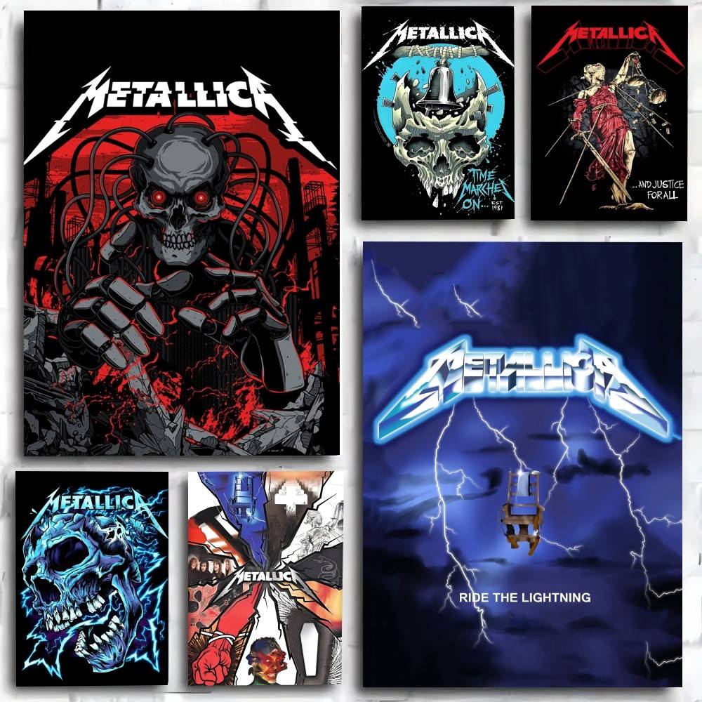 Musical Instrument Poster - Affiche artistique de groupe de rock