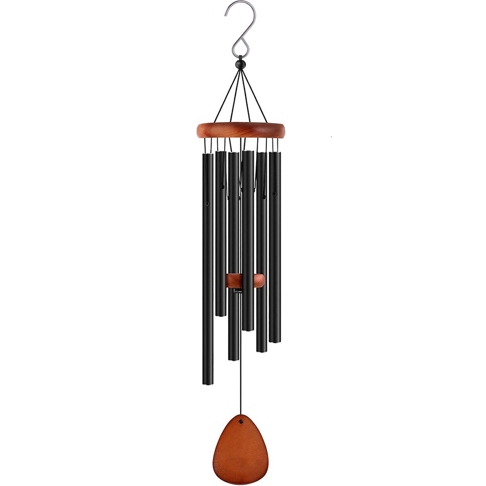 Wind Chime Tubular - Carillon éolien en aluminium de 26