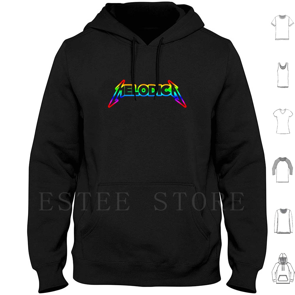 Musical Instrument Jokes - Arc-en-ciel Melodica sweats à capuche Melodica