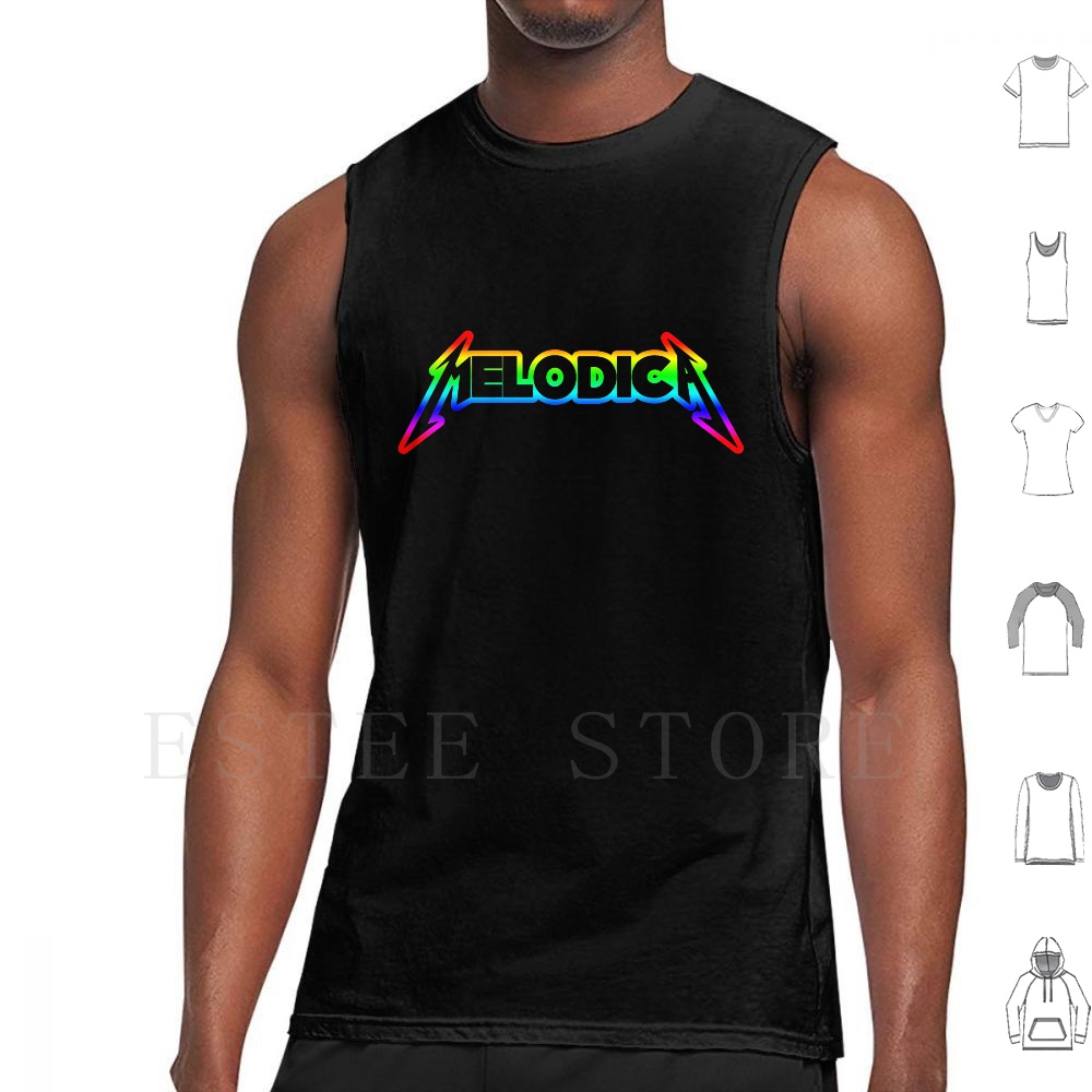 Musical Instrument Jokes - Débardeur Melodica arc-en-ciel, gilet Melodica arc-en-ciel,