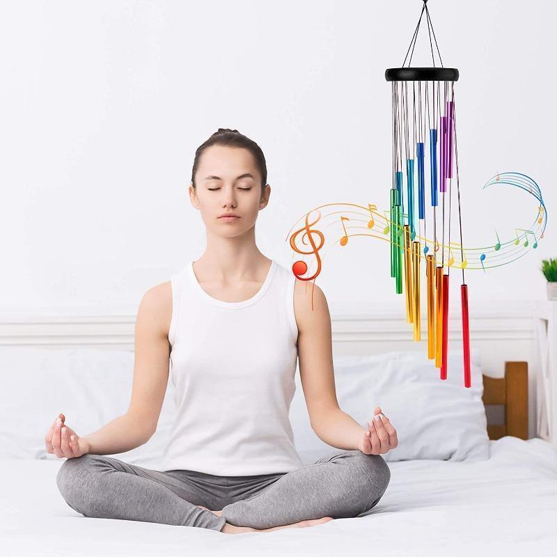 Nouvelles carillons éoliens cr - Wind Chime Tubular avis et prix