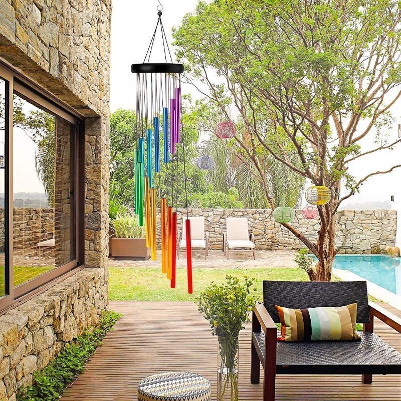 Nouvelles carillons éoliens cr - Wind Chime Tubular avis et prix