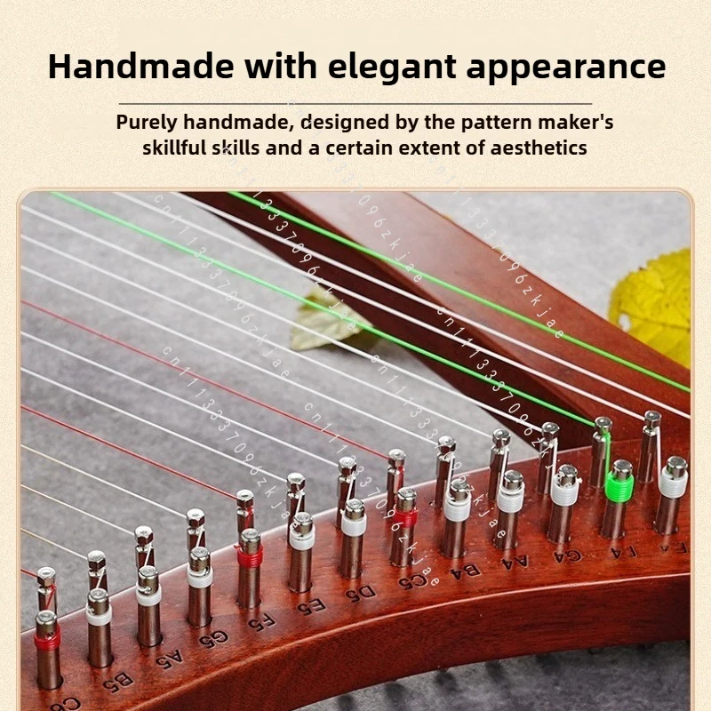 Harpe artisanale à 15 cordes p - Musical Instrument Sounds avis et prix
