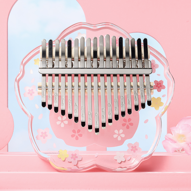 Hluru-Kalimba en acrylique ave - Musical Instrument Sounds avis et prix