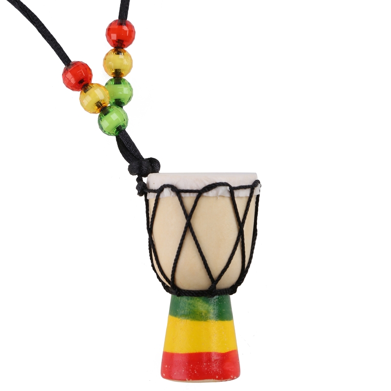 Mini pendentif tambour à main  - Musical Instrument Africa avis et prix
