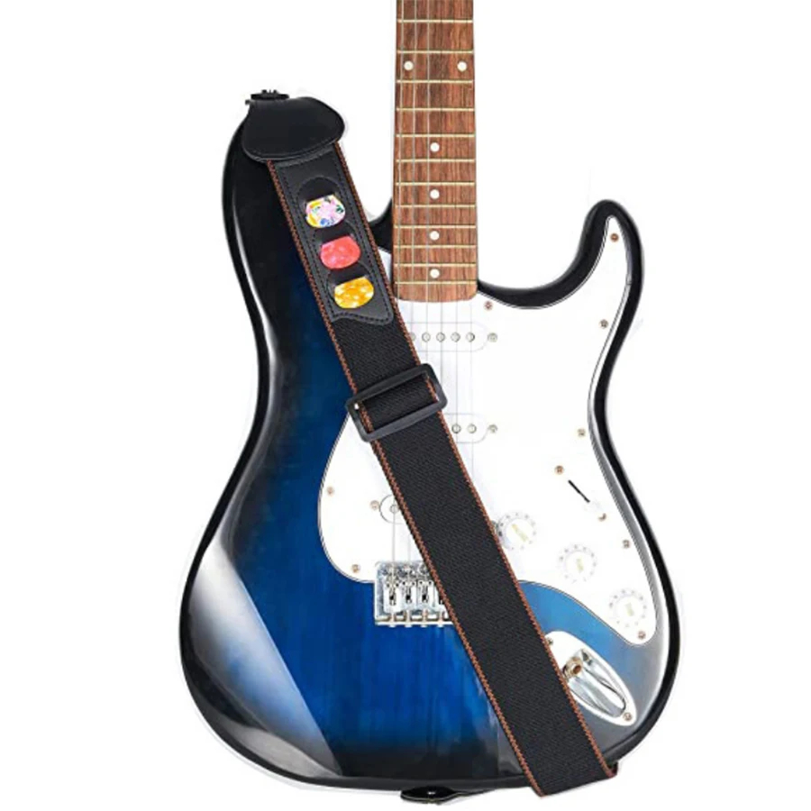 Sangle de guitare en cuir PU n - Musical Instrument Sounds avis et prix