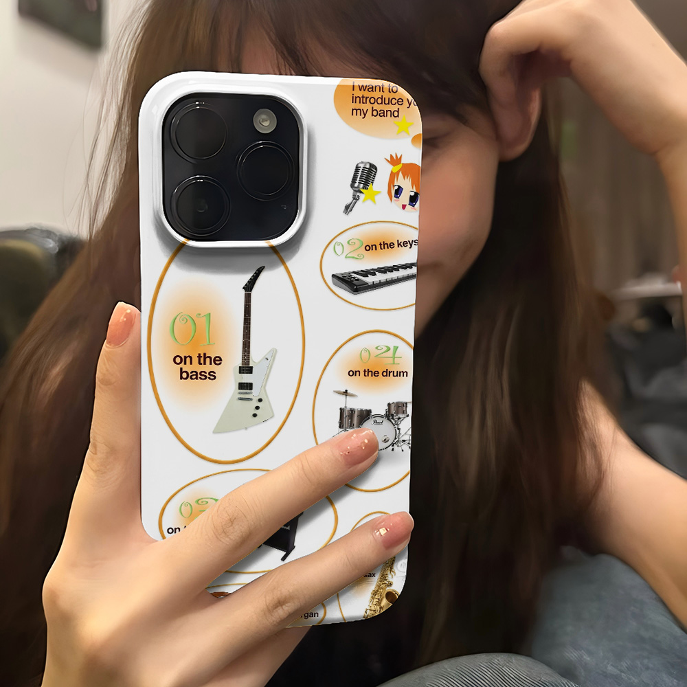 Coque de téléphone Anime Band  - Musical Instruments List avis et prix