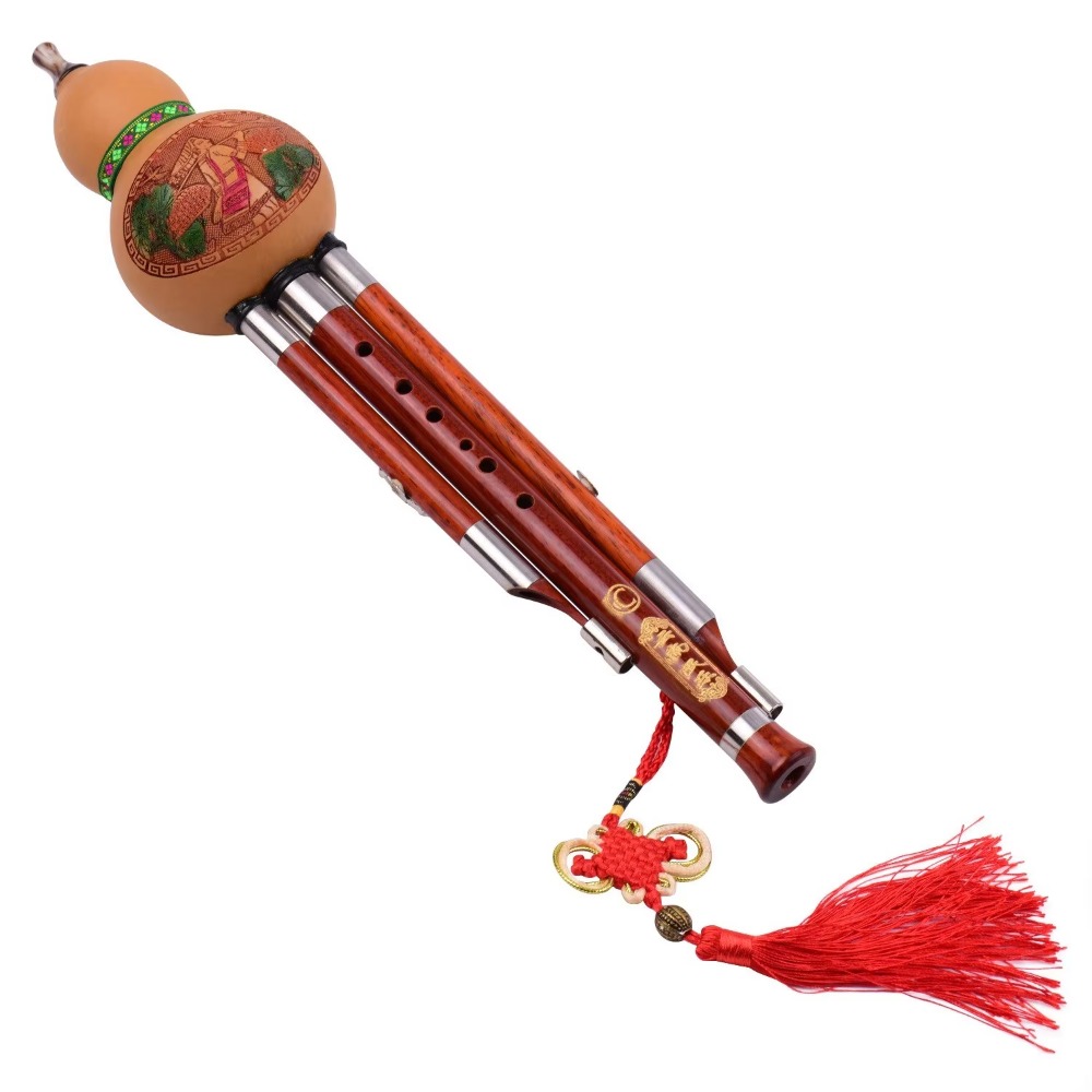 Flûte à gourde Hulusi à 3 tons - Musical Instruments avis et prix
