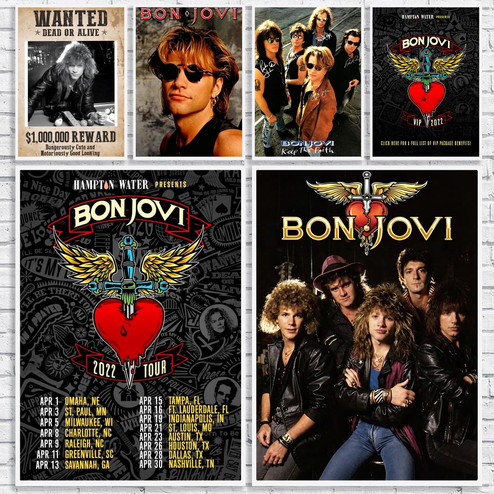 Affiche de groupe de rock B-Bo - Musical Instrument Poster avis et prix
