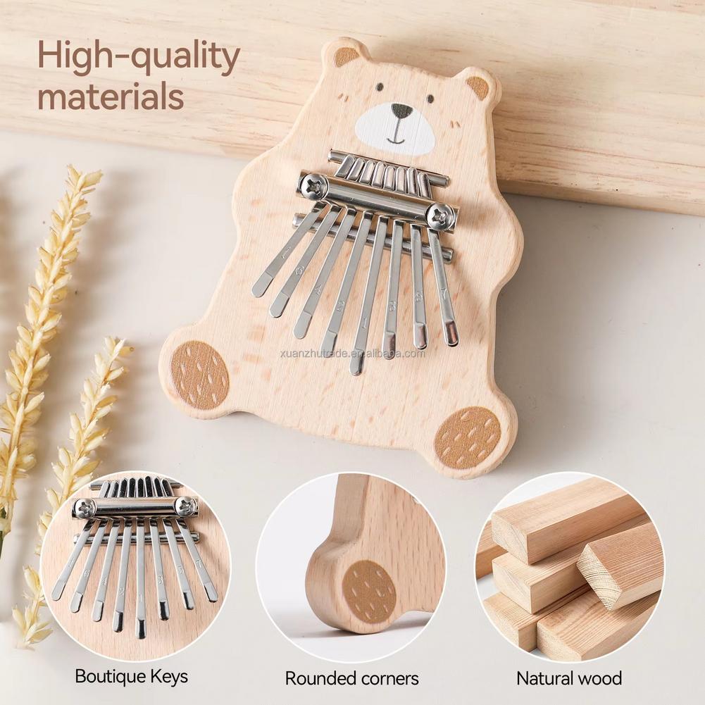 Mini Kalimba à 8 touches, pian - Musical Instrument Kids avis et prix