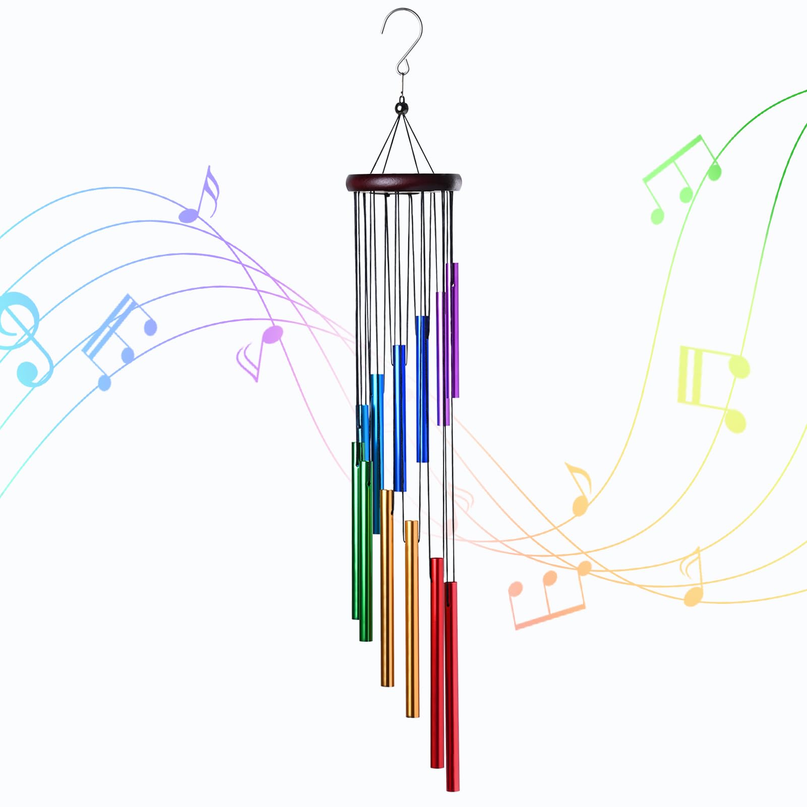 Nouveau 12 Tubes carillons éol - Wind Chime Tubular avis et prix