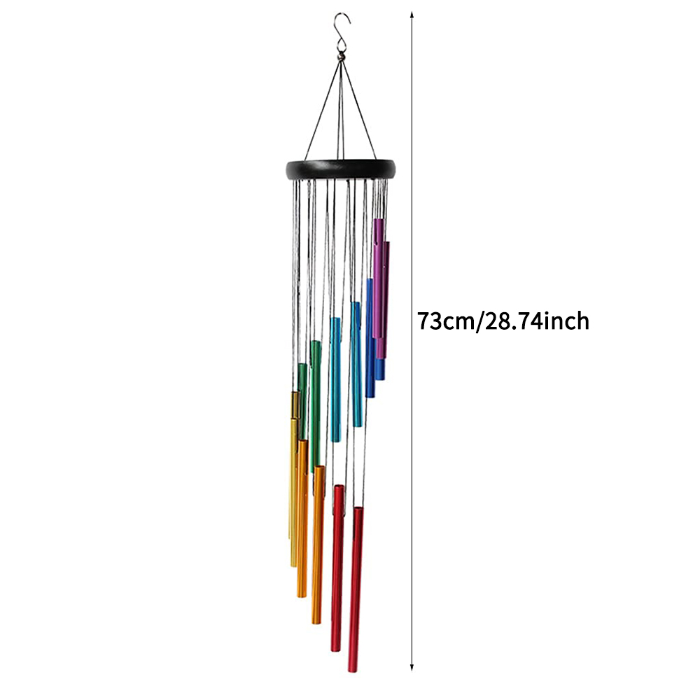 Nouveau 12 Tubes carillons éol - Wind Chime Tubular avis et prix