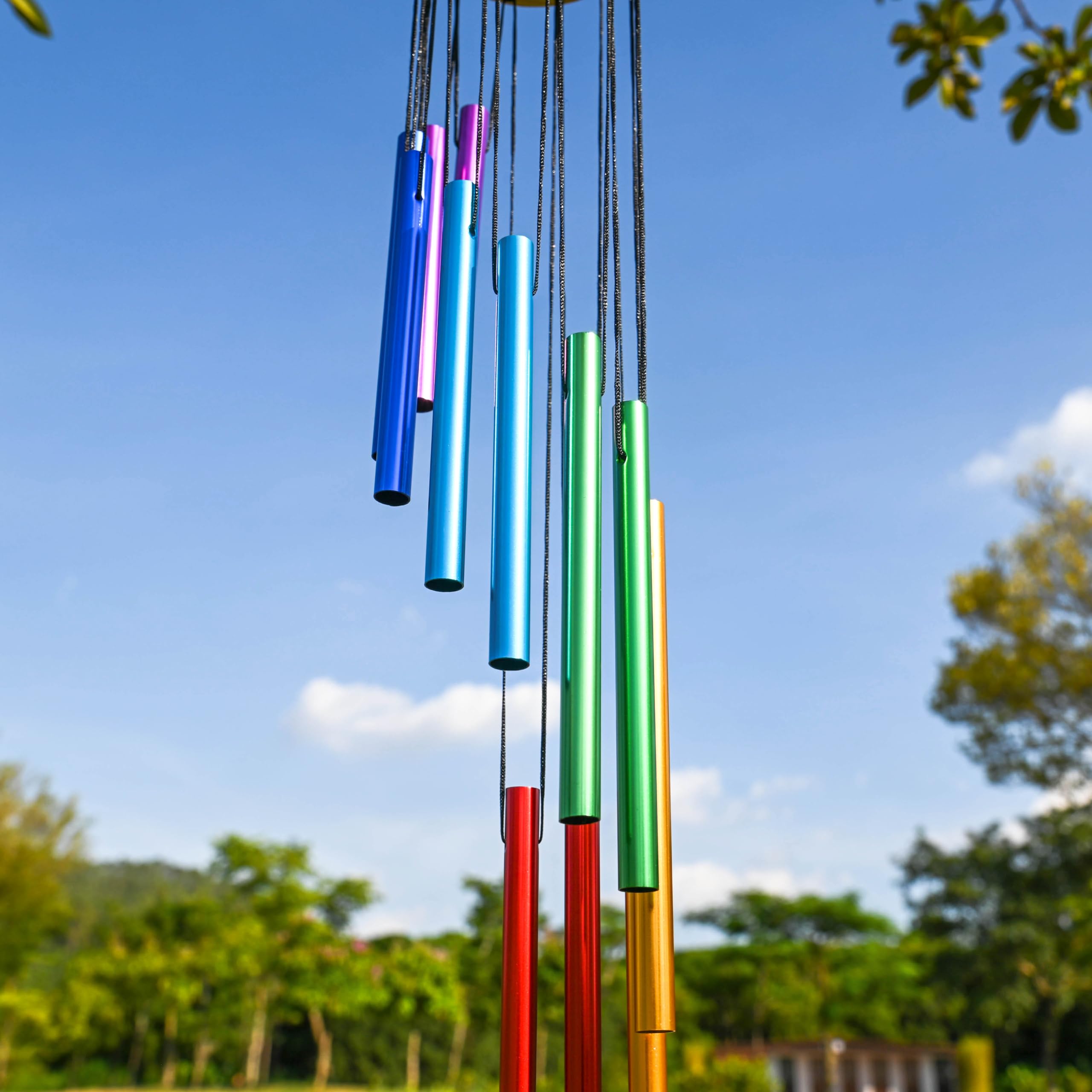 Nouveau 12 Tubes carillons éol - Wind Chime Tubular avis et prix