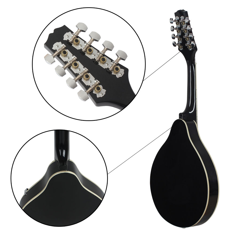 A-Style 8 cordes tilleul mando - Mandolin A Style avis et prix
