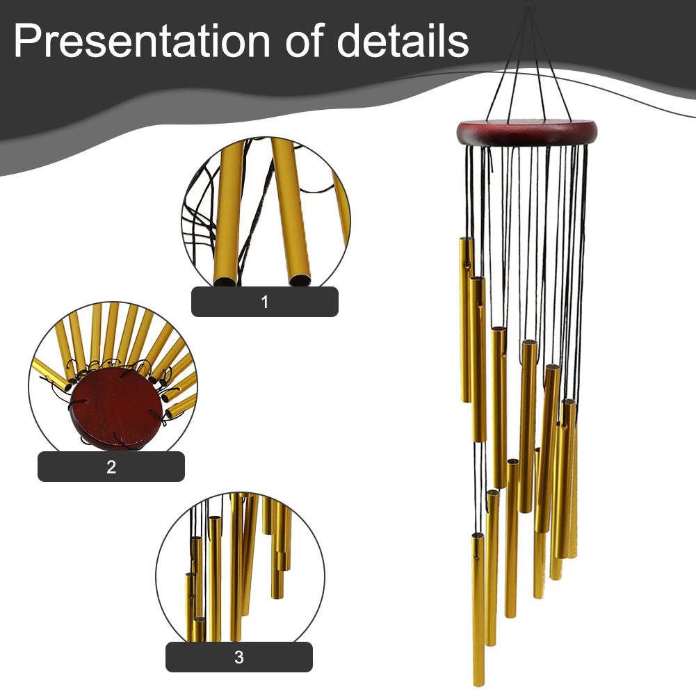Tube en aluminium enrichi, ven - Wind Chime Tubular avis et prix