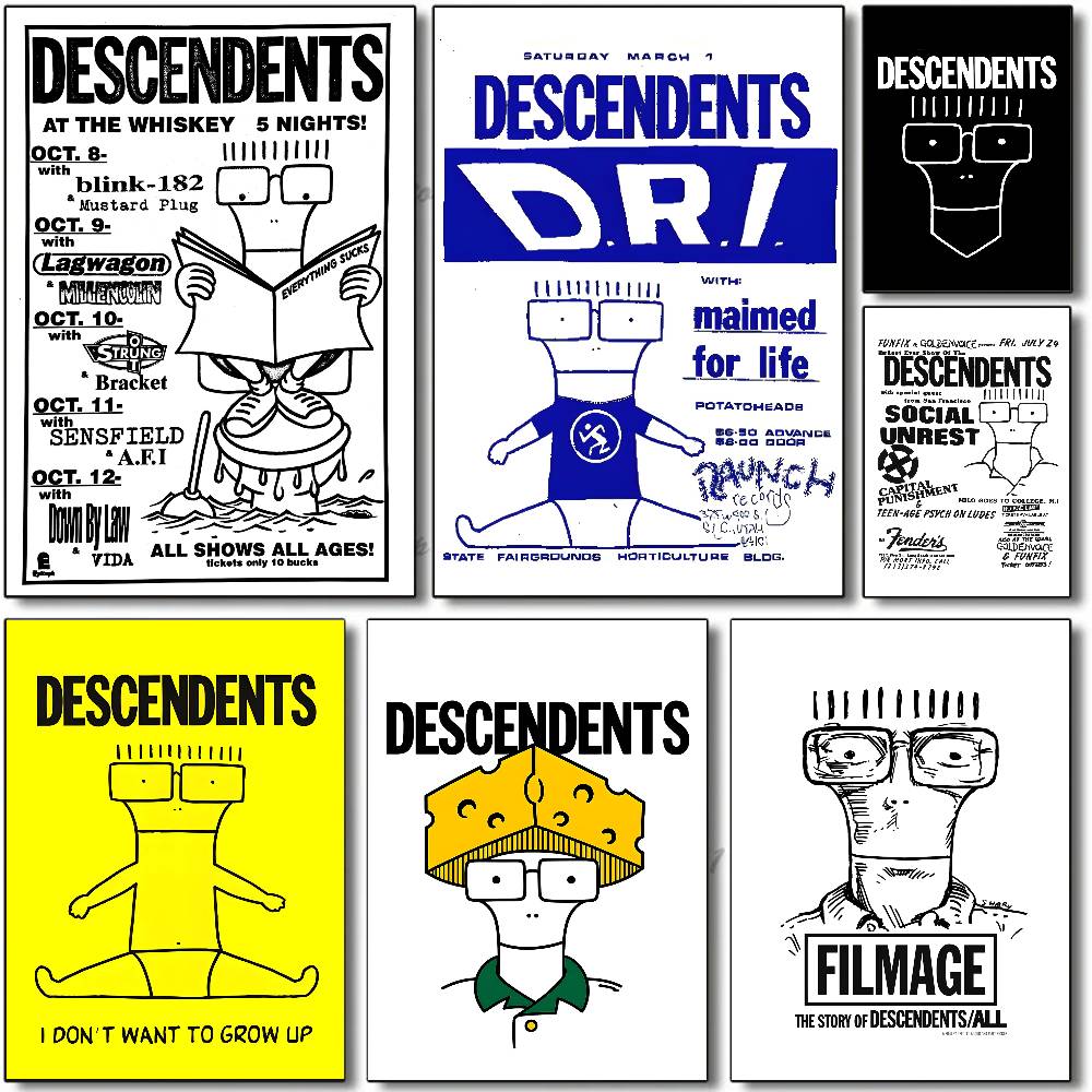 Affiche autocollante de l'albu - Musical Instrument Poster avis et prix