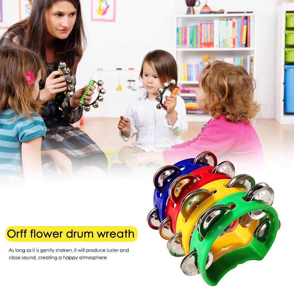 4 pièces tambourin Jingles hoc - Musical Instrument Kids avis et prix