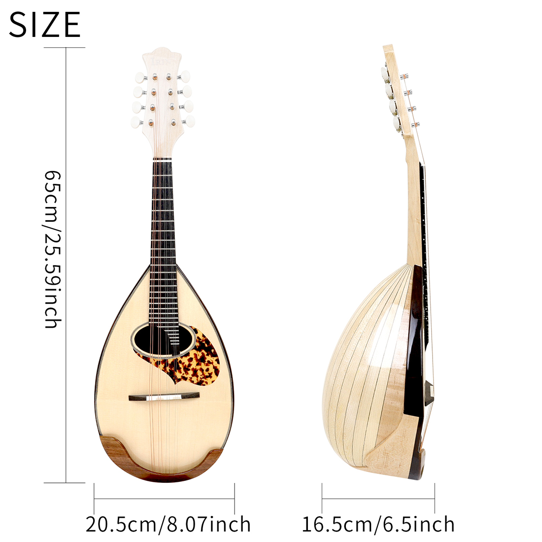 Mandoline IRIN à 8 cordes, mod - Mandolin A Style avis et prix
