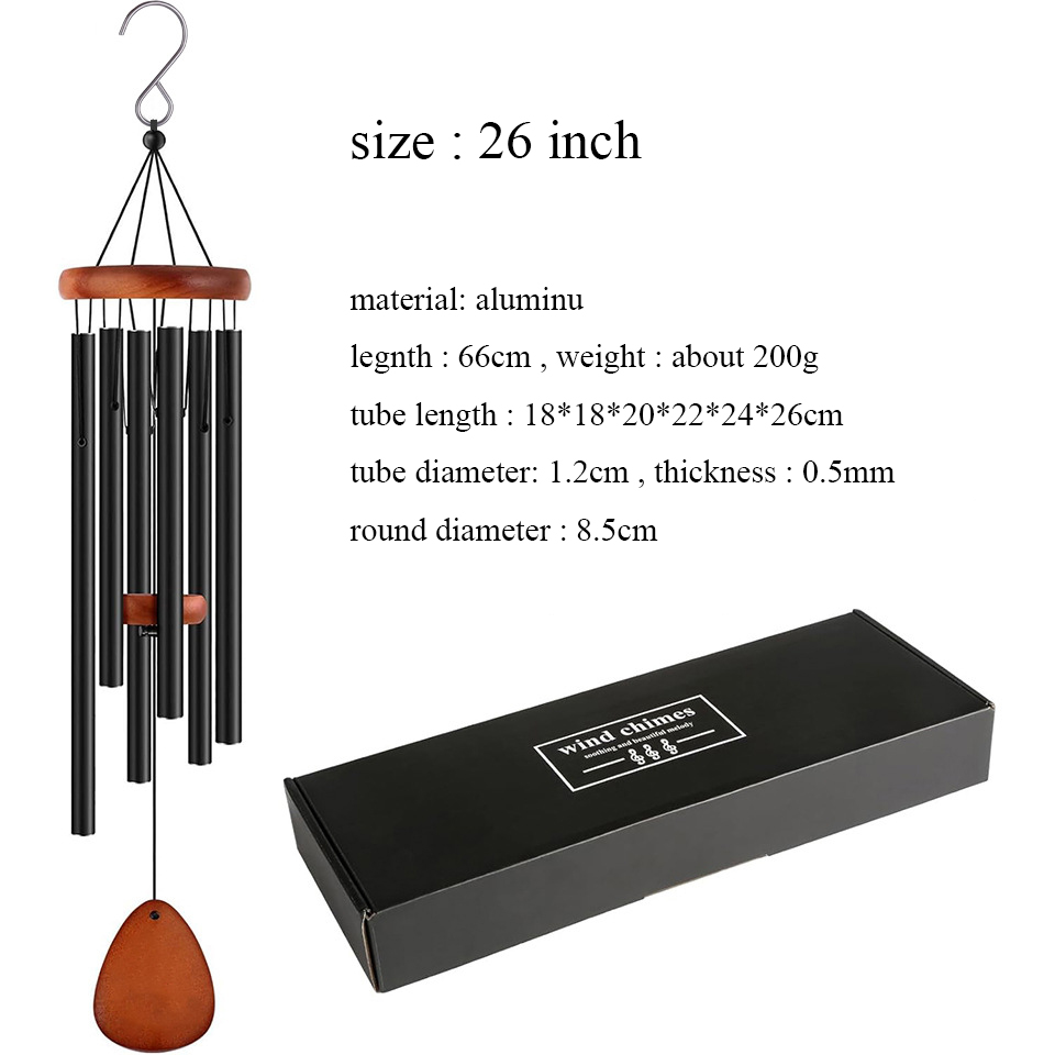 Carillon éolien en aluminium d - Wind Chime Tubular avis et prix