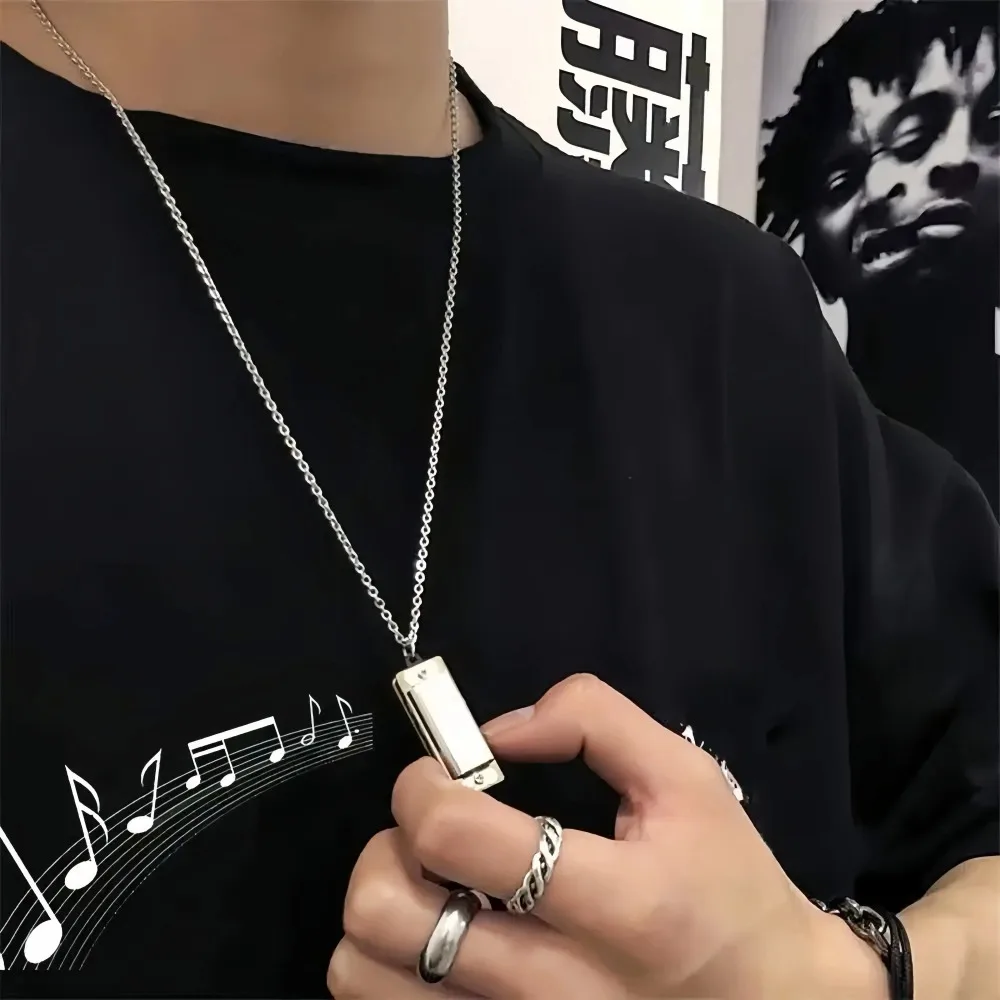 Mini collier Harmonica pour ho - Musical Instrument You Blow avis et prix
