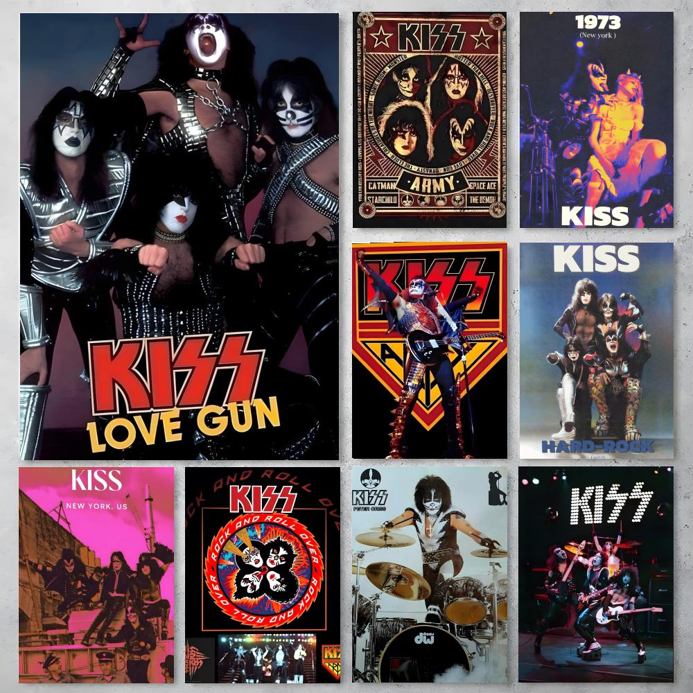 K-Kiss Kraft Rock Band-S Poste - Musical Instrument Poster avis et prix