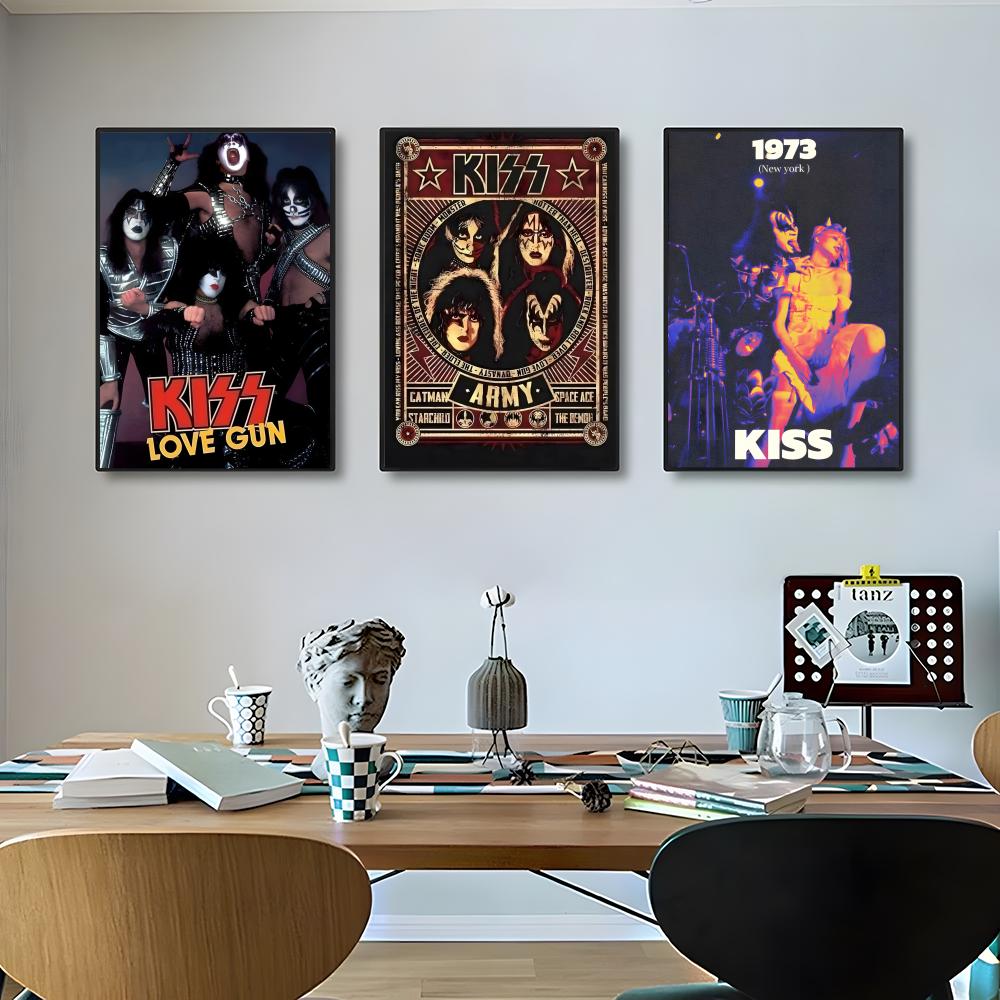 K-Kiss Kraft Rock Band-S Poste - Musical Instrument Poster avis et prix