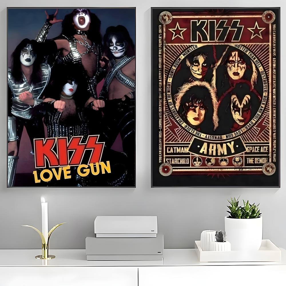 K-Kiss Kraft Rock Band-S Poste - Musical Instrument Poster avis et prix